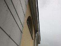 IMG 1380  29 June - clooged downspout