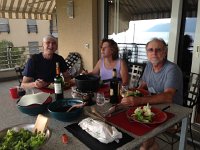 IMG 5311  back on the balcony