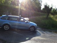 20170623 090954  after the bus, a taxi and an entire performance by driver up to Roure