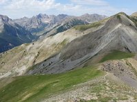 20170626 105555  Maroon Bells and mottled hill slope