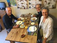 IMG 1325  breakfast at the gîte