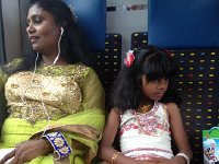 IMG 4948  Christine found these ladies in all their finery on the train