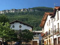 IMG 2353  sandstone cliffs behind town