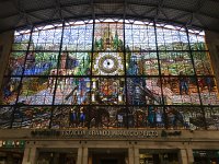 IMG 2153  stained glass with all the history of the Basque country