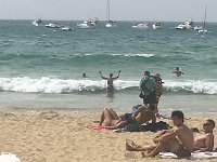 IMG 2229  Chrstine and Greg get in the water too