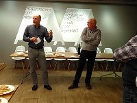 IMG 20170307 180220  Harald Bugmann, first MRI chair, and Rolf Weingartner, second chair, and Jörg Balsiger, likely successor