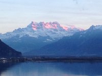 IMG 4488  Alpenglow on the Dents du Midi March 22