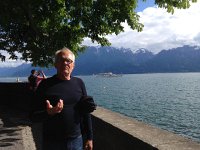 IMG 4788  Bruno on the lake edge