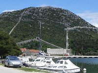 DSCN9433  we drove to Ston and looked back at where I had just been (R)