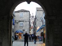 DSCN9457  into Korchula for dinner - like those pavés