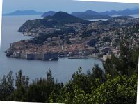 DSCN9288  First view of Dubrovnik on the road from the airport