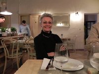 DSCN9301  Christine in a restaurant