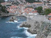 DSCN9369  the waves and the small harbor