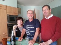 20170504 185306  4 May - Amy and David for dinner