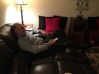 IMG 4259  first and last time I tried out the TV room