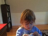 IMG 4247  his big sister works on finer tasks