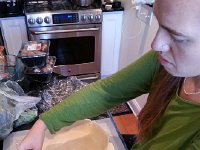 20171123 084613  Nikki works on pie crusts
