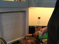 IMG 4280  yes, breakfast prep