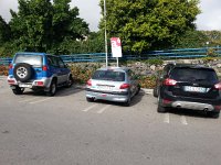20171112 121912  stopped at shopping center: Italian parking
