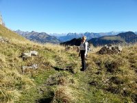 20171014 142016  Christine below the pass