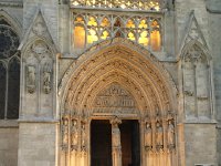 IMG 3859  Greg walking to the door to the Cathedral