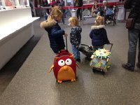 IMG 5941  little French people getting ready to travel with their very cool rollies!