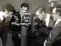 IMG 5901  looking at Moon rocks