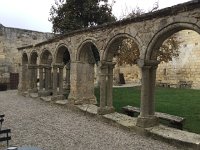 IMG 3693  Cloister of one of the five orders of monks that moved in to St-Emilion
