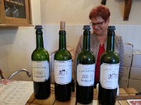 20171030 155424  The third place - Chateau Galiane and Chateau Charmant - with a very talkative manager, Mme. Rodon, the last of her line