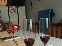 IMG 3814  the start of some kir royale at our house in St-Estephe