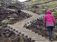 20170922 152545  climbing the stairs to the crater