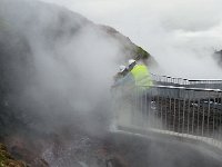 20170922 164112  rebuilding the viewing platform as water boils next to your feet