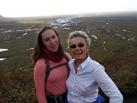 20170925 091139  We climbed above the vast outwash plains