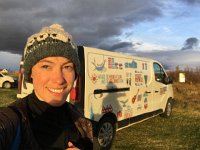 IMG 3643  Early morning outside the metal tent