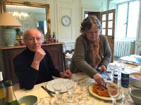 IMG 6897  Antoine and Dominique serving a carrot-potato roesti