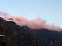 IMG 6928  clouds wreathing the ridges behind us