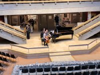 IMG 6986  J-G warming up and testing the acoustics of Giannada