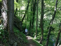IMG 1412  below the church into the woods
