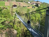 IMG 7030  David crosses with only minimal trepidation