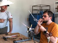 IMG 7039  welding a tube to the bulb