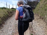 IMG 1530  Christine in her new hiking outfit