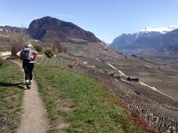 IMG 0964  headed to the valley below the peak on the left
