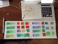 IMG 1485  25 April coloring exercises