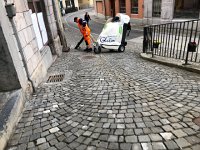 IMG 6870  3 April back in Montreux, street cleaning