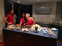 IMG 3045  we moved uphill for dessert chez Rickermann