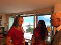 IMG 9492  Ellie, med student, with the Drs. Rickermann