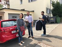 IMG 9742  Clara and Benjamin, down from Paris