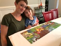 IMG 9567  puzzling with Mom