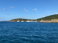 IMG 2956  Christmas Cove is a popular anchorage