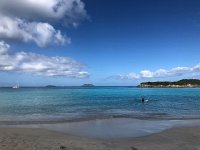 IMG 2982  lovely water- we snorkeled around the island